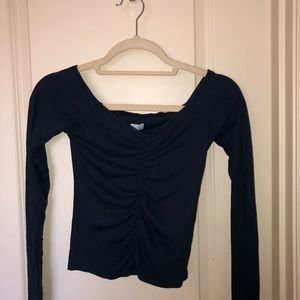 blue hollister long sleeve
